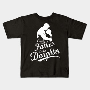 Like Father Like Daughter Mets Kids T-Shirt